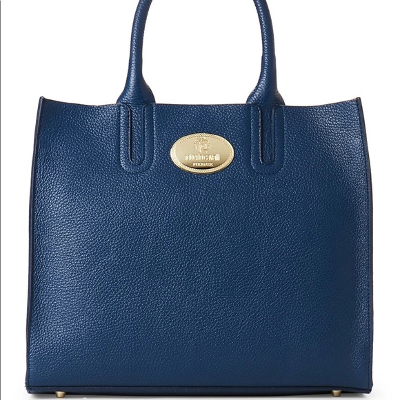 RARE! Hard to find! ROBERTO CAVALLI✖️ITALIAN BLK LEATHER TOTE 👜 Msrp: $1700! - Picture 9 of 14